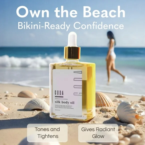 GODA Silk Body Oil- NIB - Picture 3 of 3
